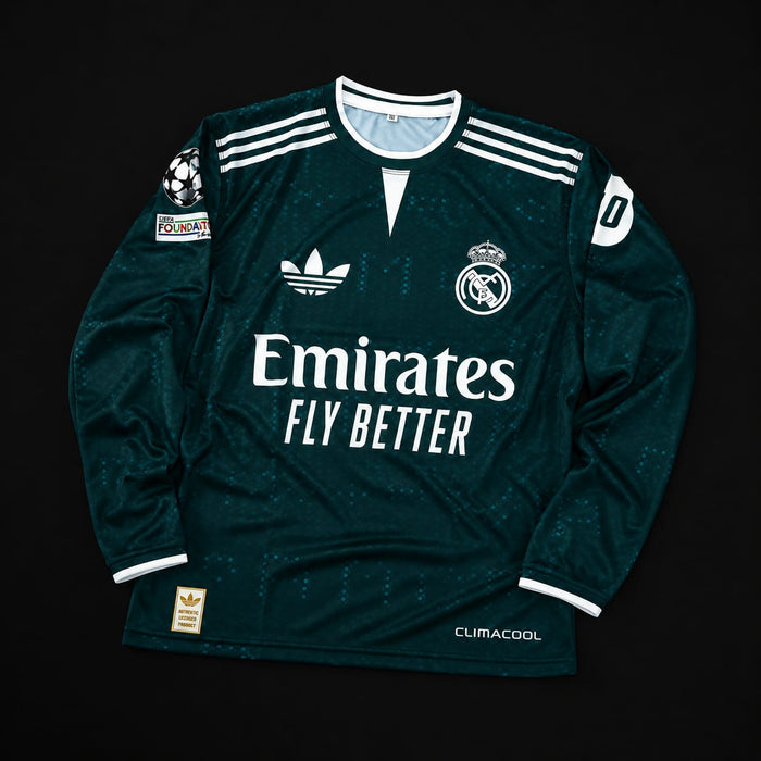 Real Madrid Kit 26/27 Long Sleeve – Real Madrid Jersey 2026/27