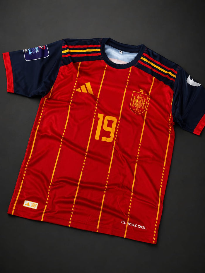Spain Home Jersey 2026 – Lamine Yamal #19 FIFA World Cup Football Shirt