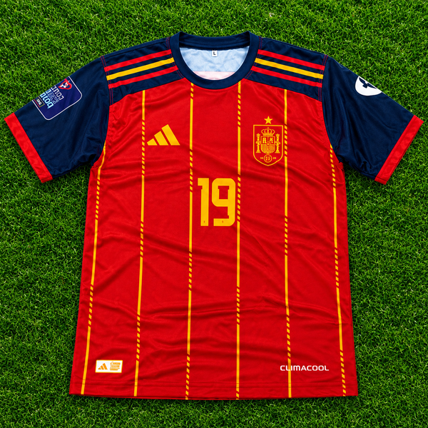 Spain Home Jersey 2026 – Lamine Yamal #19 FIFA World Cup Football Shirt
